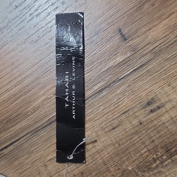 TAHARI ARTHUR S. LEVINE Cream Winter White Viscose Woven Blazer Jacket - Picture 4 of 15